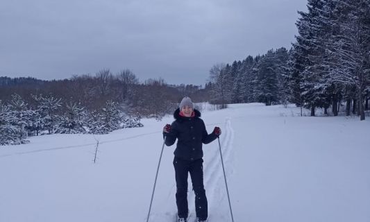 Лыжные прогулки в санатории "Лётцы"