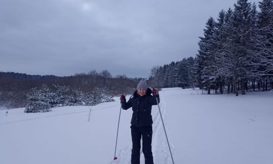 Лыжные прогулки в санатории "Лётцы"